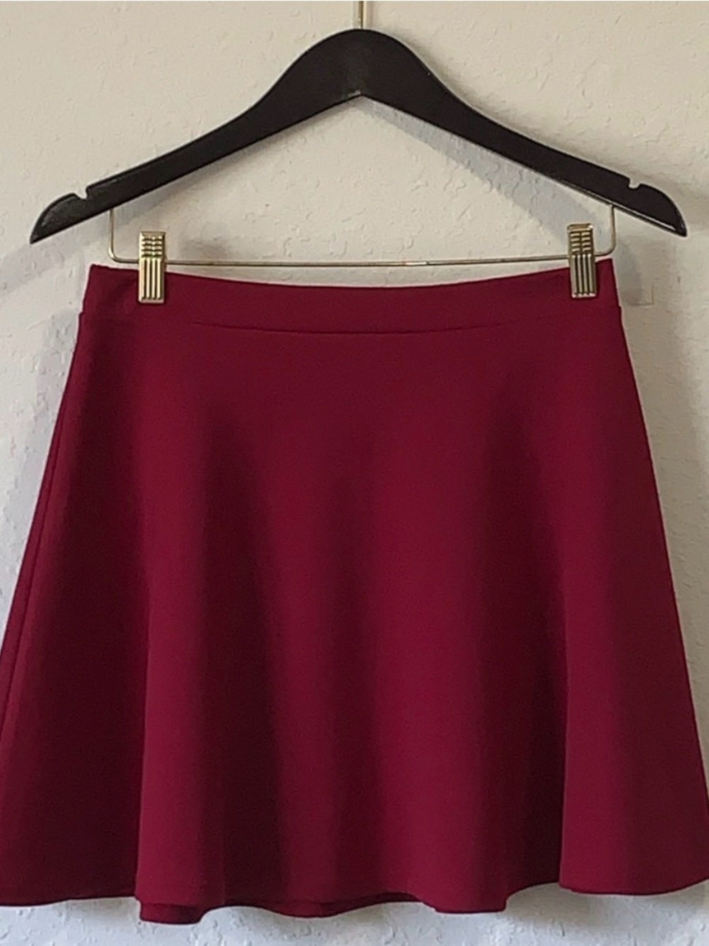 Women’s Red Flared Skirt - Classic A-Line